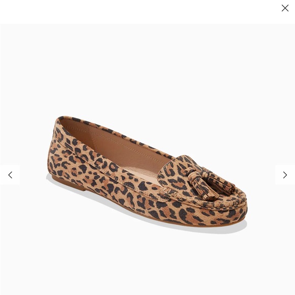 Jack Rogers Shoes - Jack Rogers Tan Leopard Print Loafers